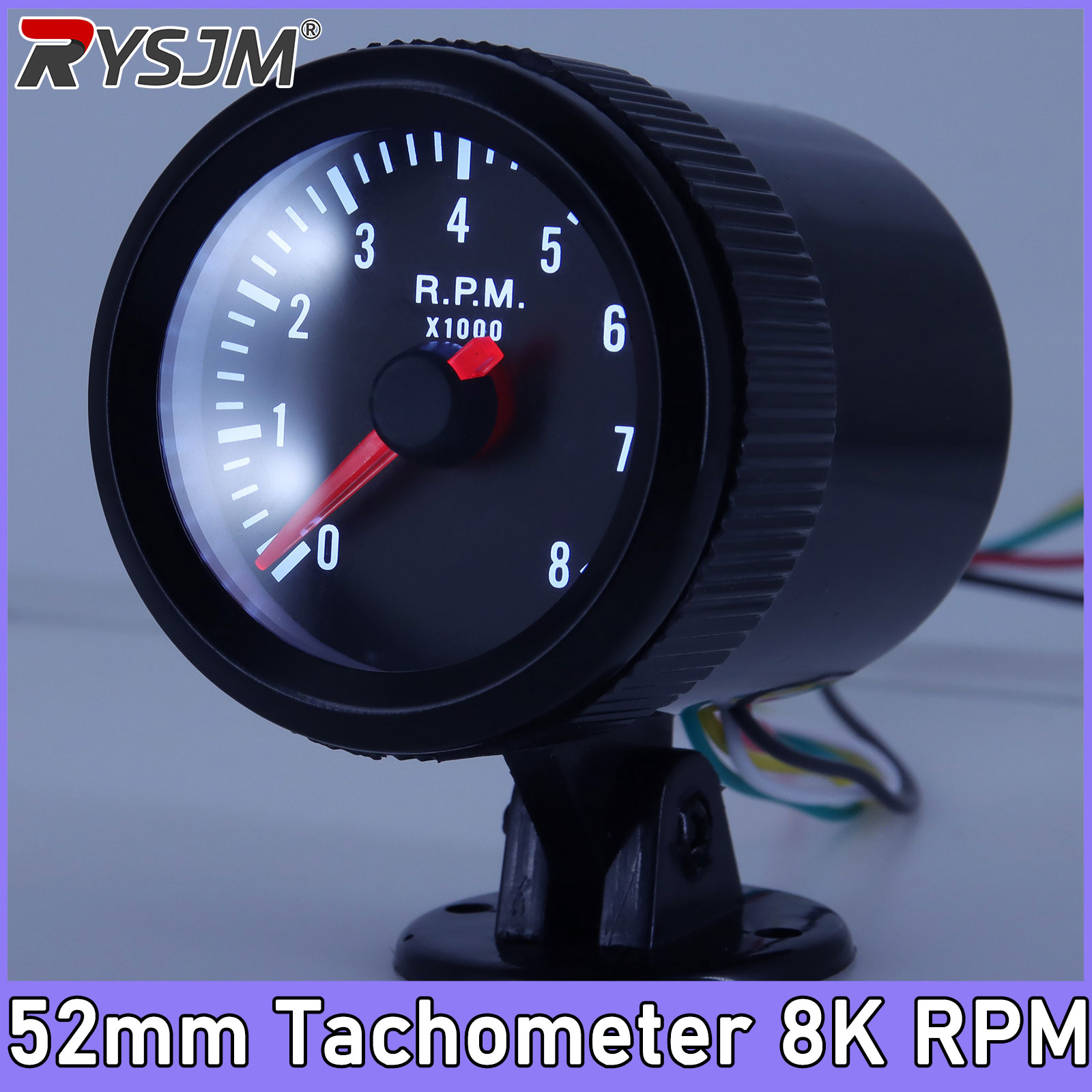 Light Meter Incident - 2インチ 52mm タコメーター 車用メーター RPM ゲージ