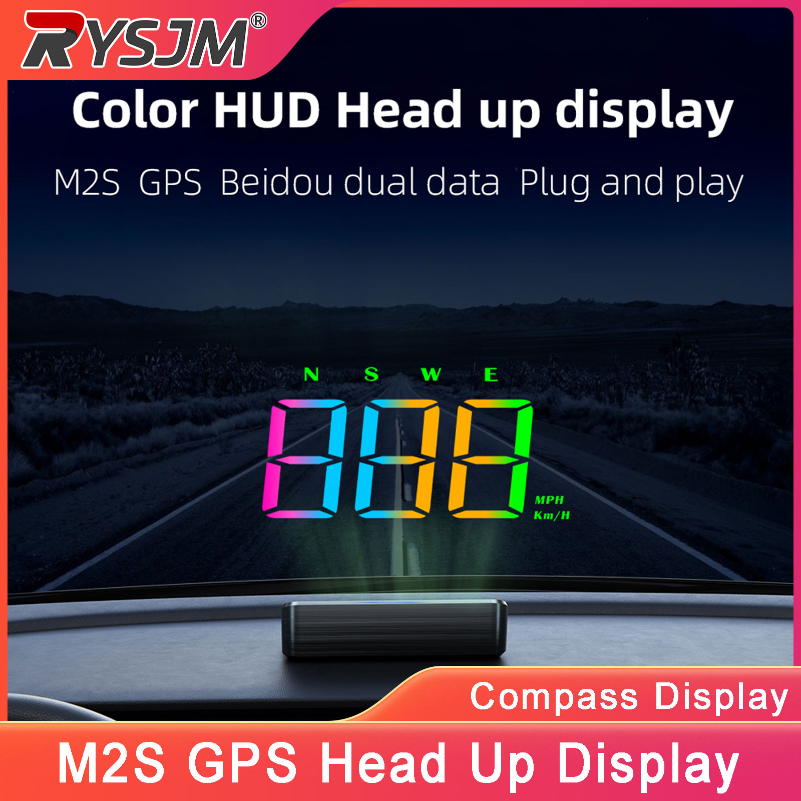 Light Meter Incident - M2S HUD ヘッドアップディスプレイ GPS デジタルスピードメーター フロントガラスプロジェクター