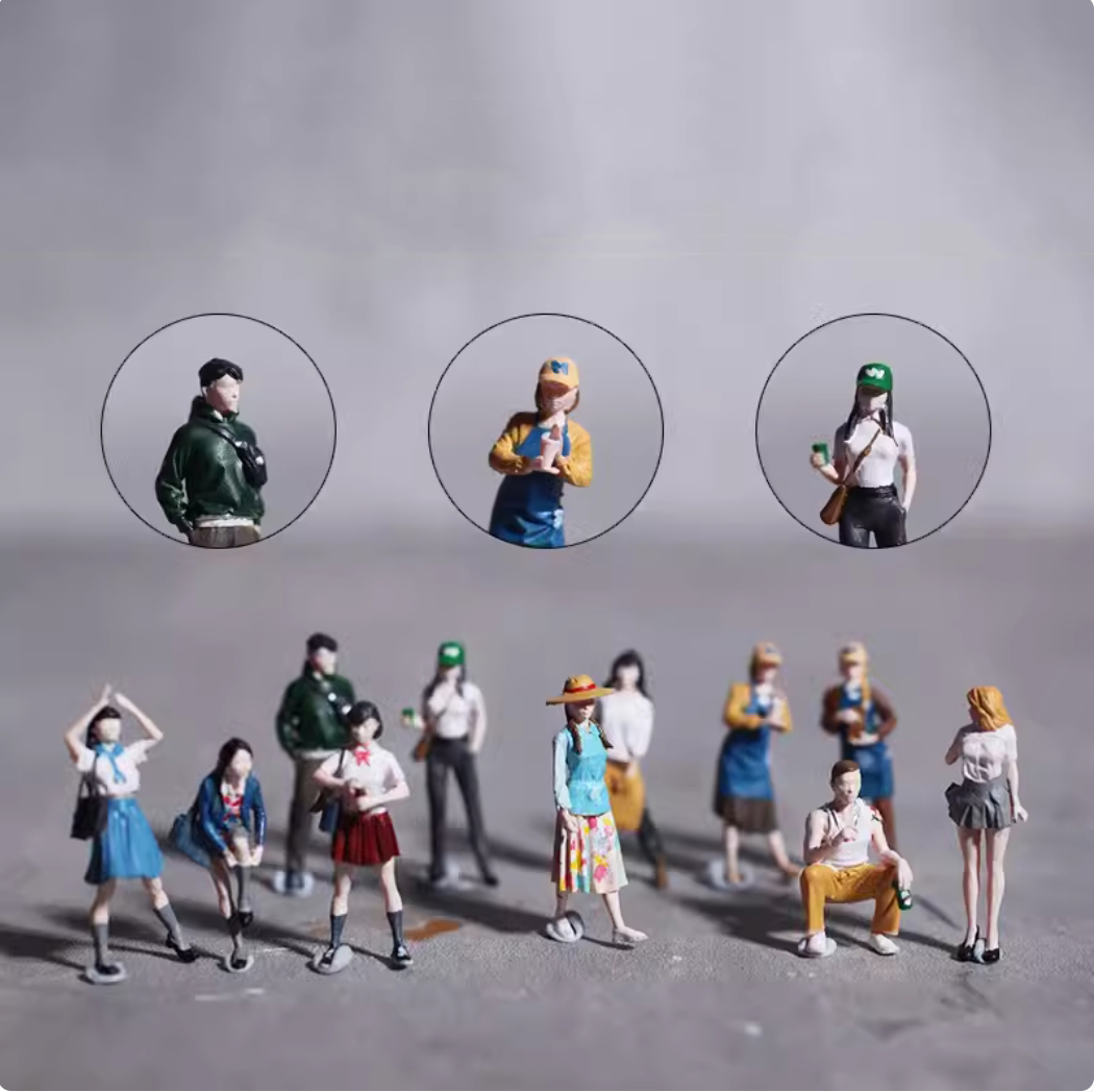 Photography Award - Minifigura 1/64 ジオラマミニチュアフィギュアモデル小道具クリエイティブ写真ディスプレイコレクション装​​飾ガレージシーン修理工