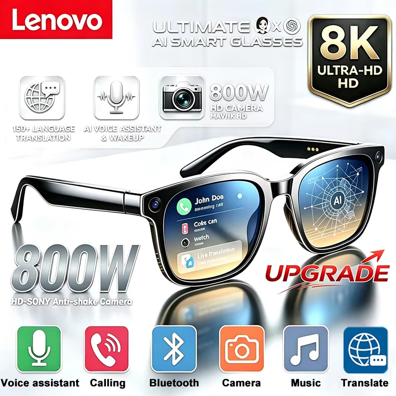 Photography Japanese - レノボ AI スマートシューティンググラス 800W HDカメラ ワイヤレスBluetooth通話