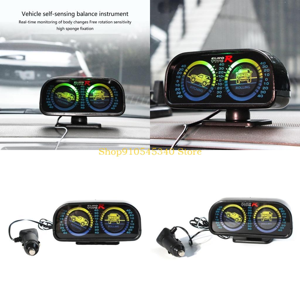 Light Meter Incident - U2JA 調整可能なベーススロープメーター LED ライト付き傾斜ゲージスロープメーター 車 SUV