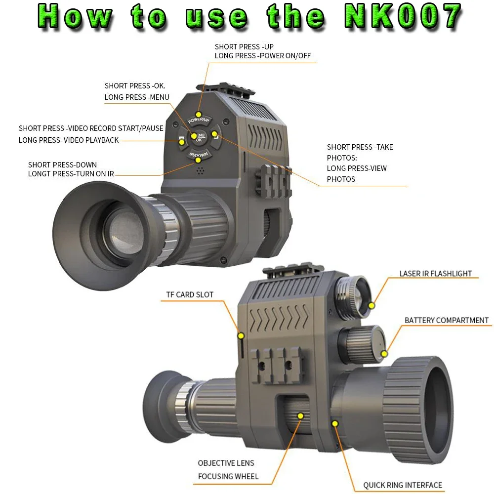 Megaorei NK007plus 200-400M 単眼 - Photography Ratio のレビューと価格