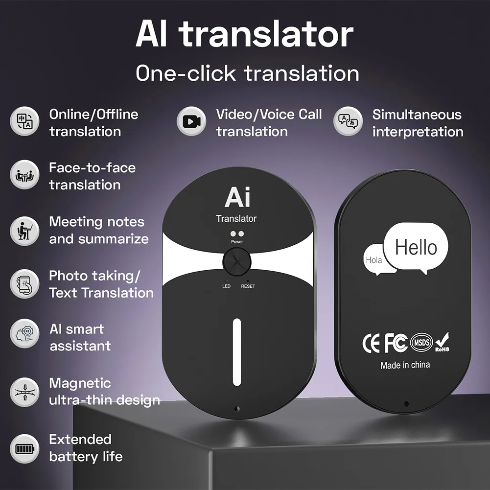 140以上の言語に対応したAI言語翻訳デバイス オンライン・ - Photography Translate のレビューと価格