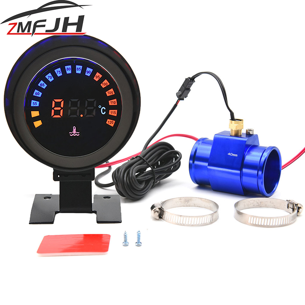 ユニバーサル 52 ミリメートル水温計車 LED デジタル計 - Light Meter Incident のレビューと価格