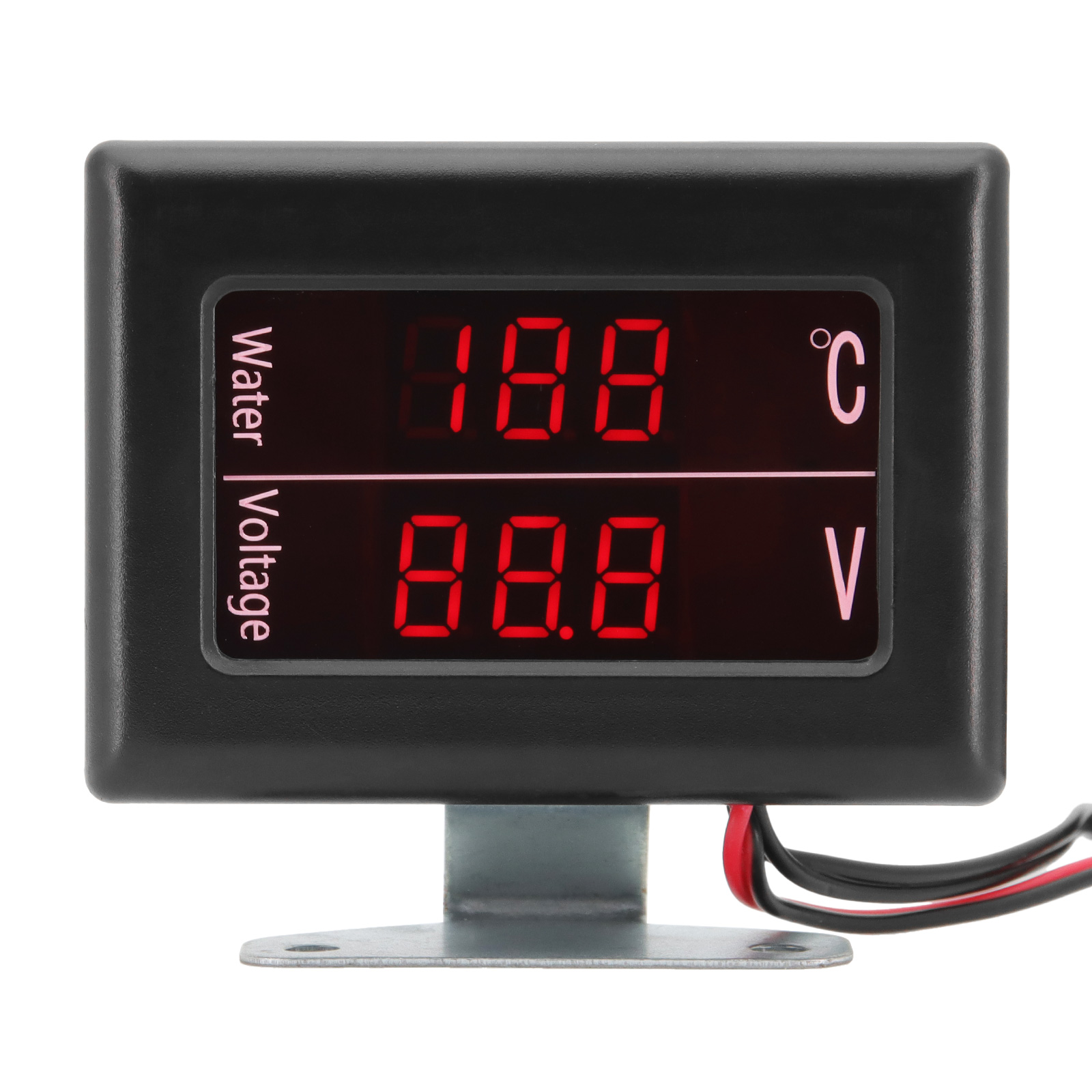 2in1車載LEDデジタルゲージ 水温計+電圧計 汎用カーア - Light Meter Incident のレビューと価格