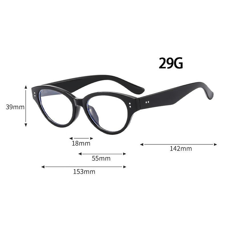 1個入り テクスチャードキャッツアイ ファッションメガネ レ - Photography Trend のレビューと価格