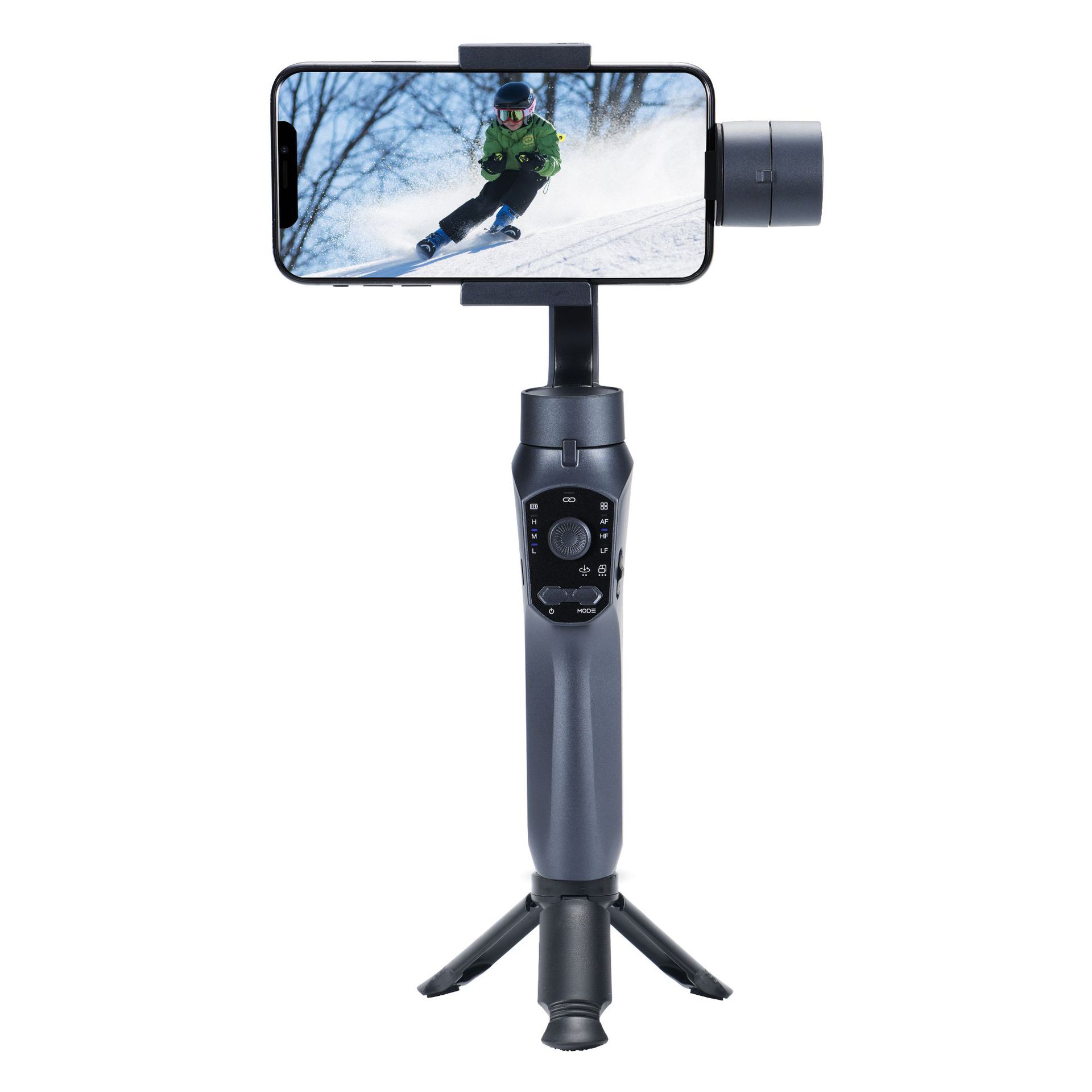 F10 PRO ハンドヘルドモバイルフォン 3軸ジンバルスタ - Handheld Stabilizer Gimbal のレビューと価格
