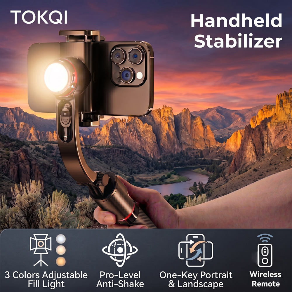 TOKQIジンバルスタビライザー、防振アルミ合金製フィルライ - Photography Basics のレビューと価格