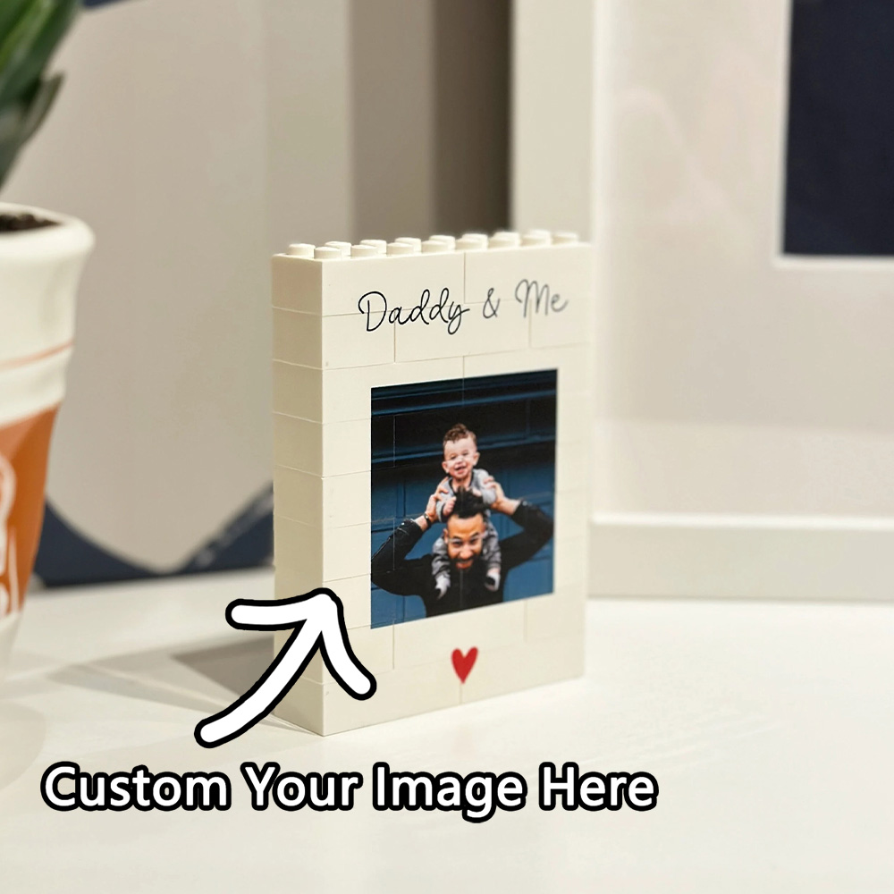 パパと私のお揃いブロック写真ギフト、お父さんや彼へのカスタム - Photography Exhibition のレビューと価格