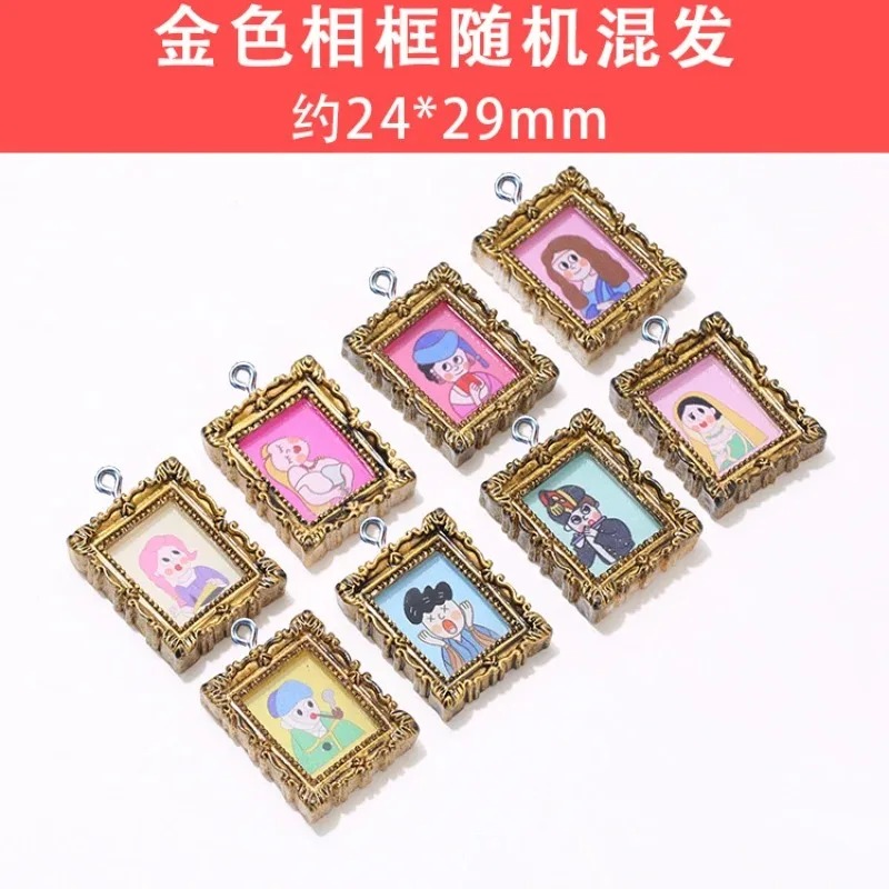 10 個フラットバックカボションヴィンテージ樹脂フォトフレー - Photography Exhibition のレビューと価格