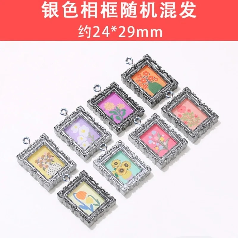 10 個フラットバックカボションヴィンテージ樹脂フォトフレー - Photography Exhibition のレビューと価格