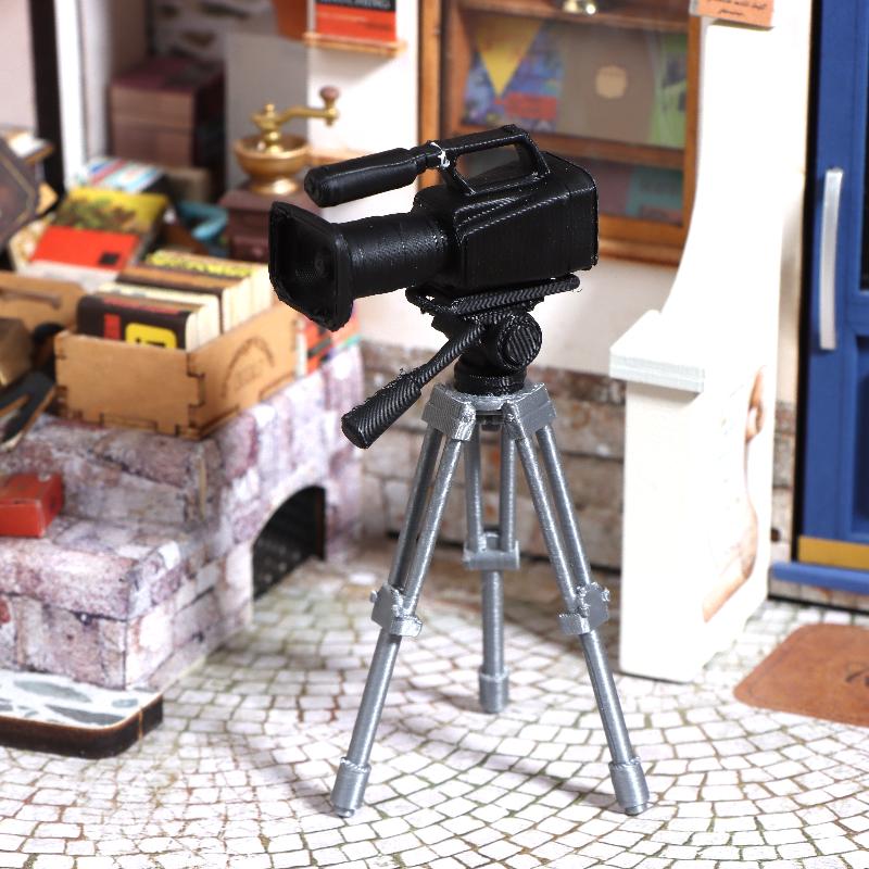 ミニビデオカメラ三脚モデル 1:12 スケールドールハウス写 - Photography Exhibition のレビューと価格