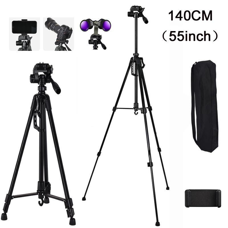 55インチユニバーサル三脚スタンド（携帯電話、カメラ、双眼鏡 - Photography Basics のレビューと価格