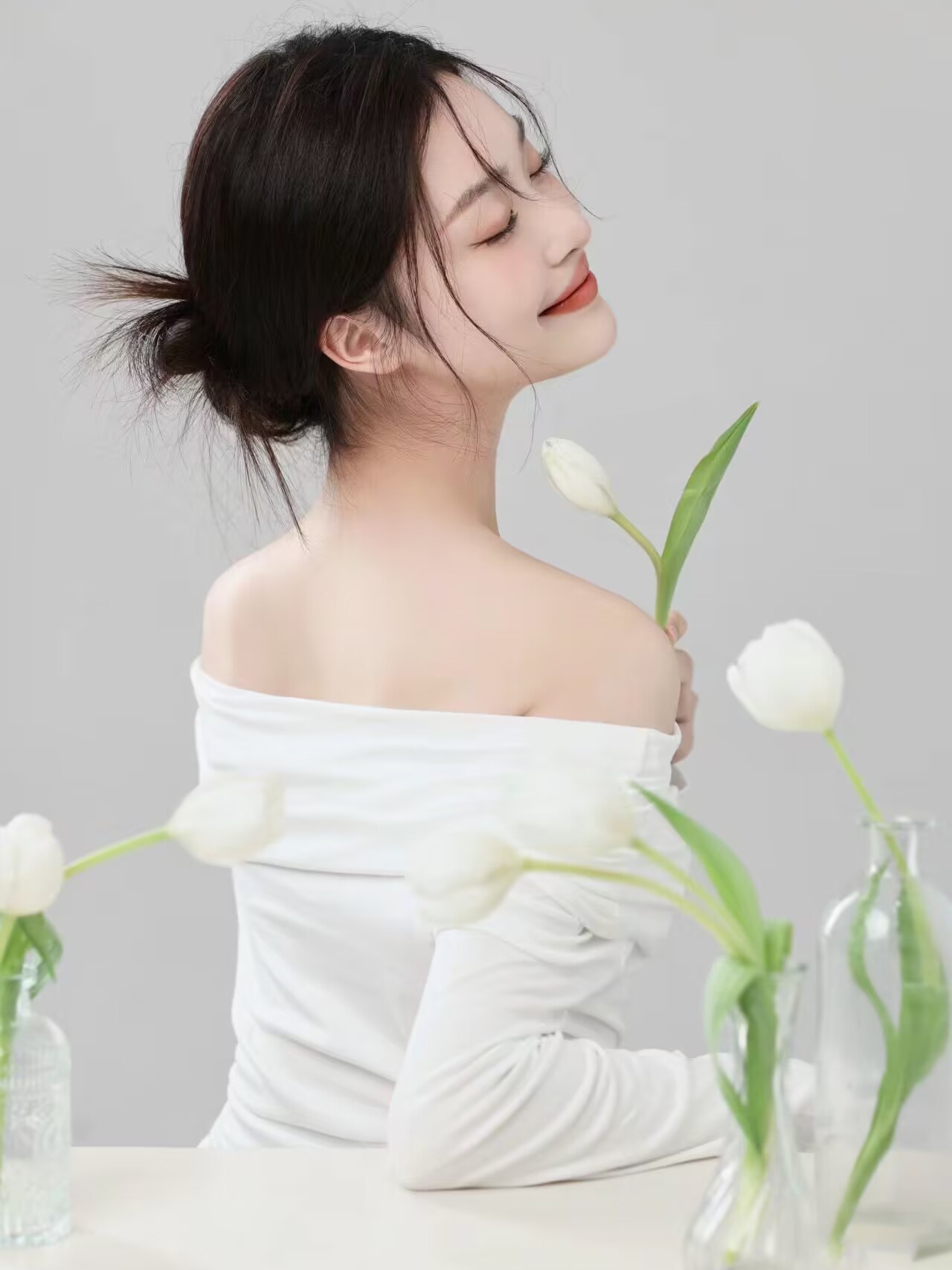 新着スタジオテーマ韓国スタイルライトオキシジェンガールトップ - Photography Lighting のレビューと価格