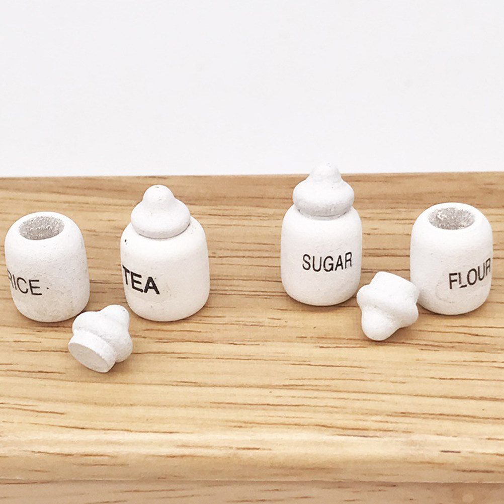 4個入りミニフードポット、ミニチュアフードポット、ミニハウス - Photography Of Food のレビューと価格
