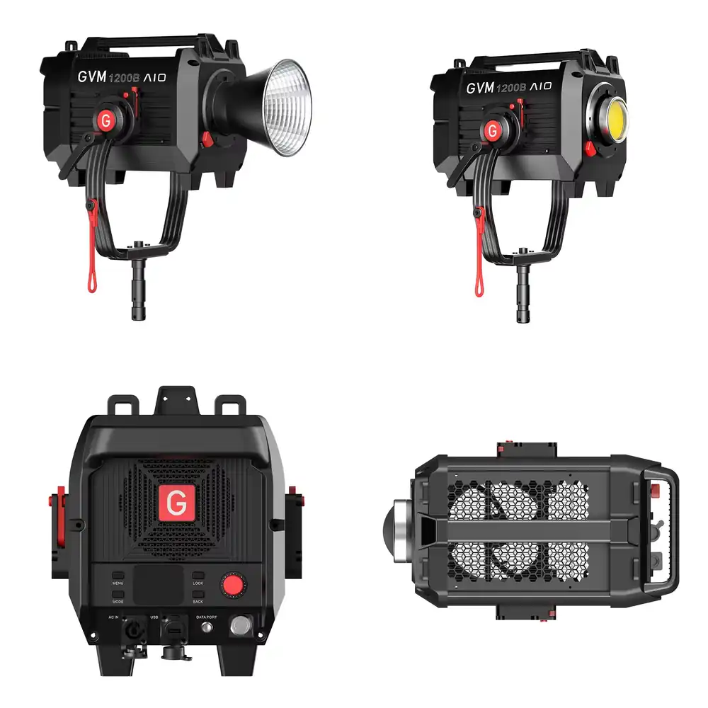 GVM SD1200B AIO 1200W 撮影用COB二色 - Photography Lighting のレビューと価格