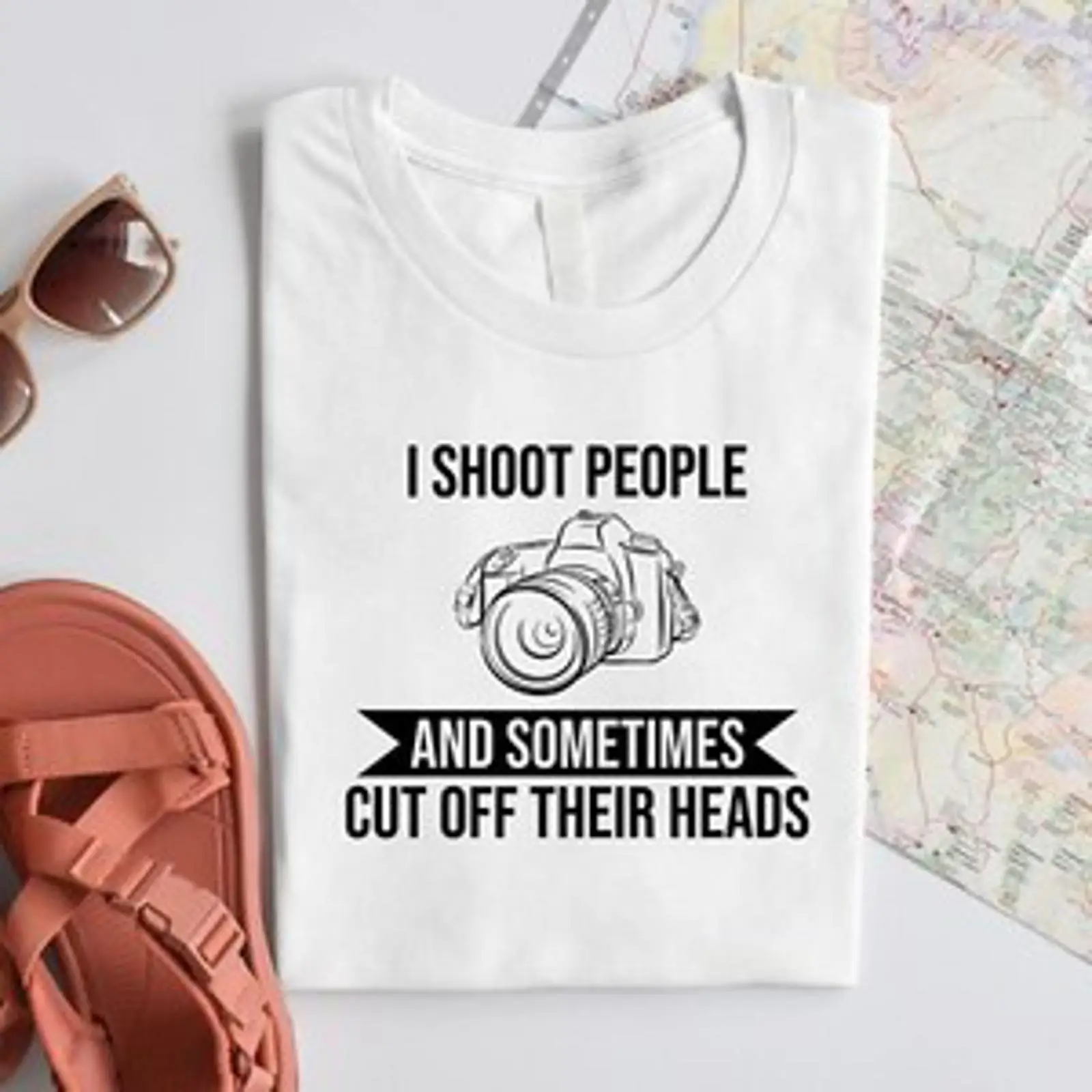 写真撮影 Tシャツ 私は人々を撮影します 面白い写真家 カメ - Fotografi Fashion のレビューと価格