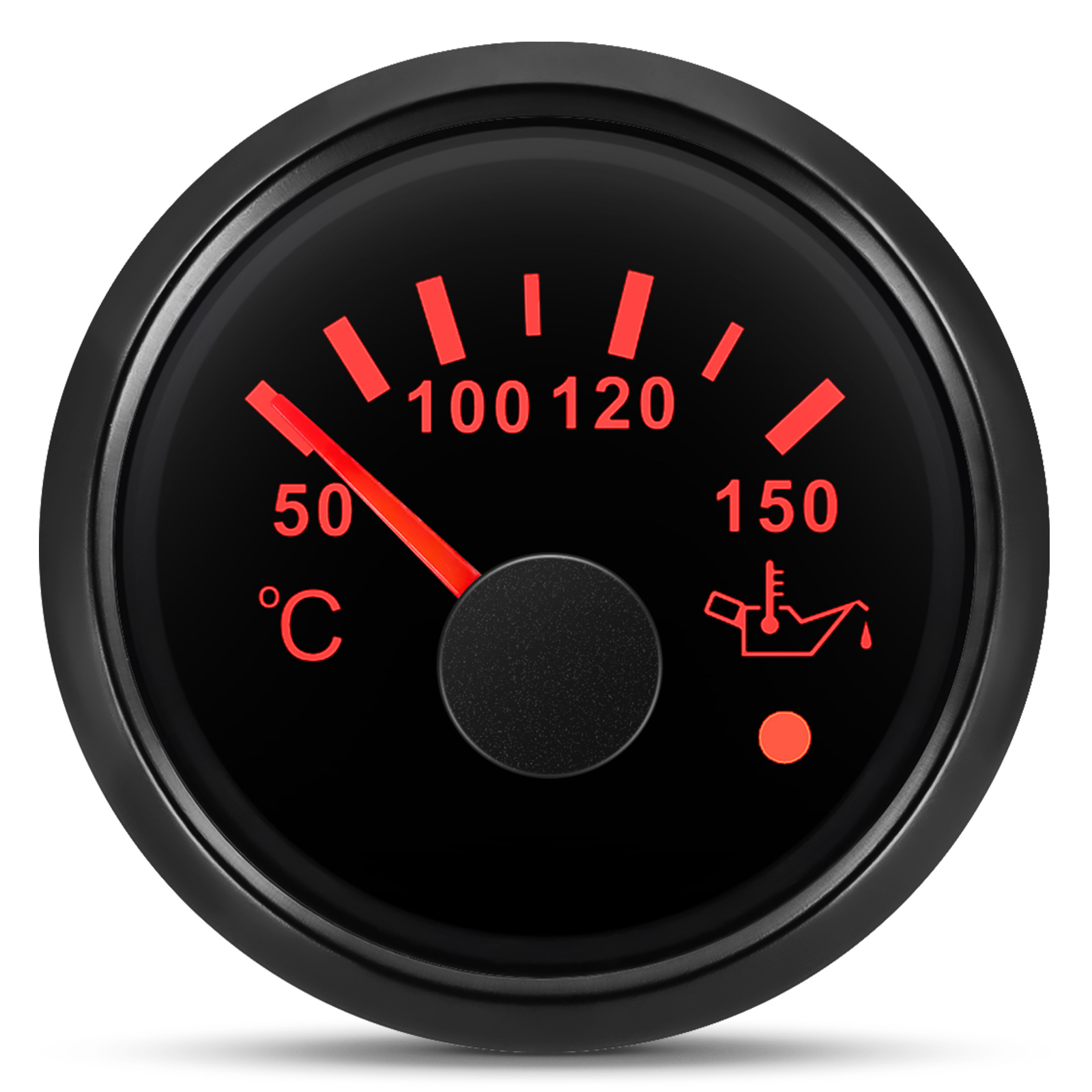 車とボートの水温計,警告赤色ライト付き水温計,2インチ,52 - Light Meter Incident のレビューと価格