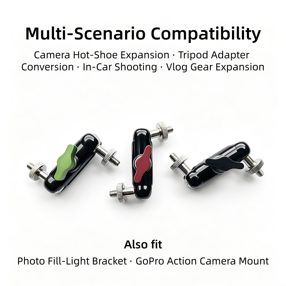 360 °   回転式マジックアームブラケット 1/4インチ - Photography Basics のレビューと価格